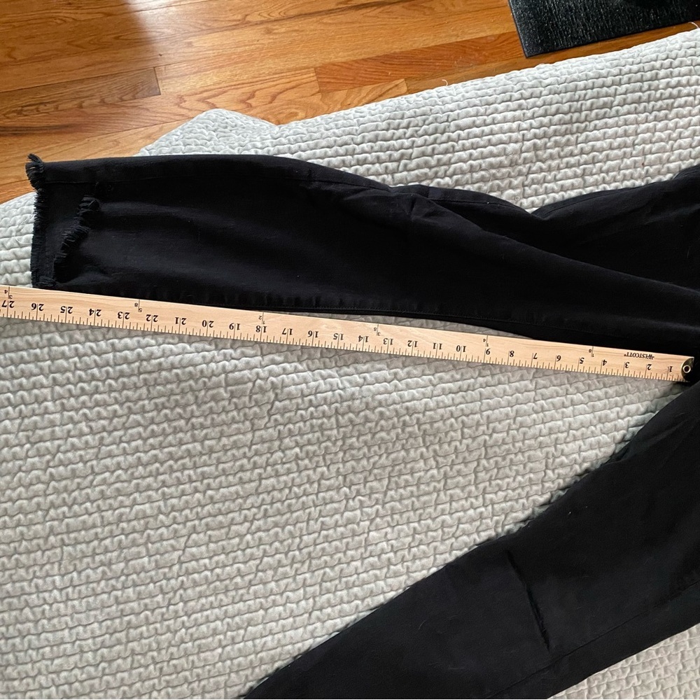 Seven 7 for All Mankind High Waist Ankle Gwenevere Black Denim Skinny Jeans 29 - Picture 13 of 13